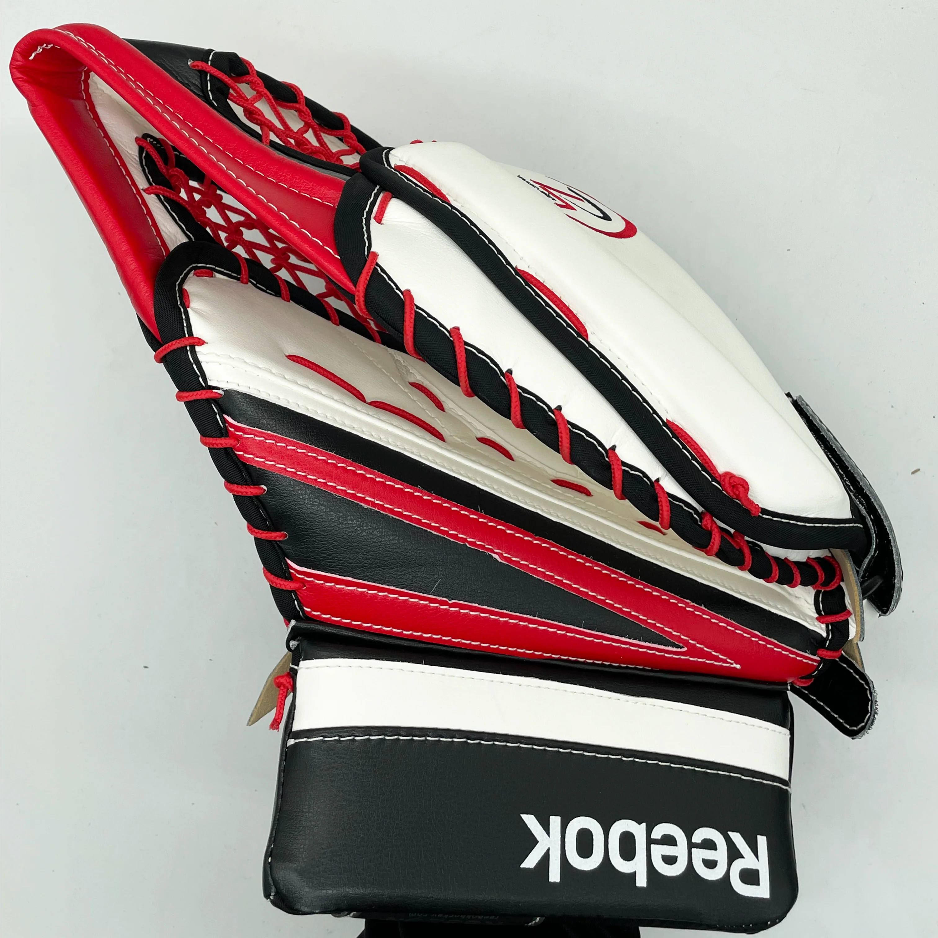 Reebok Premier - New Pro Stock Goalie Glove Set (Black/White/Red) - Image 5