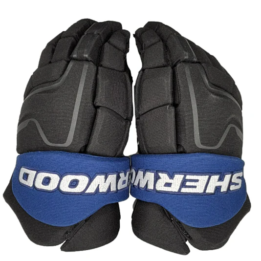 Sherwood Code Encrypt Pro - NHL Pro Stock Glove - Toronto Maple Leafs (Black/Blue)