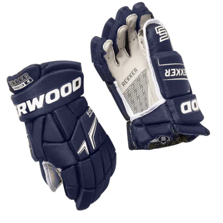 Sherwood Rekker Legend 4 - Senior Hockey Glove (Navy)