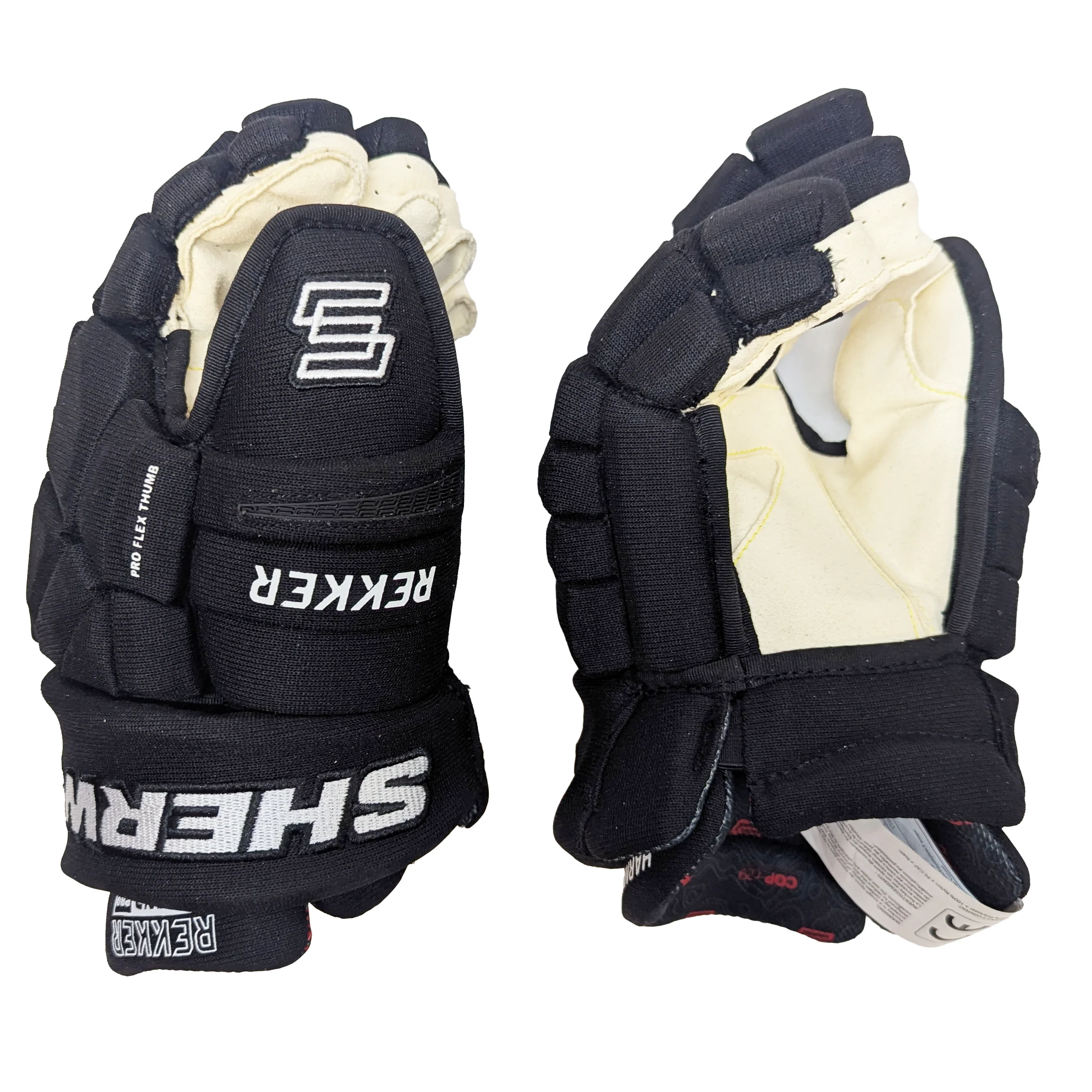 Sherwood Rekker Legend Pro - PWHL Pro Stock Glove - Savannah Harmon (Black) - Image 2