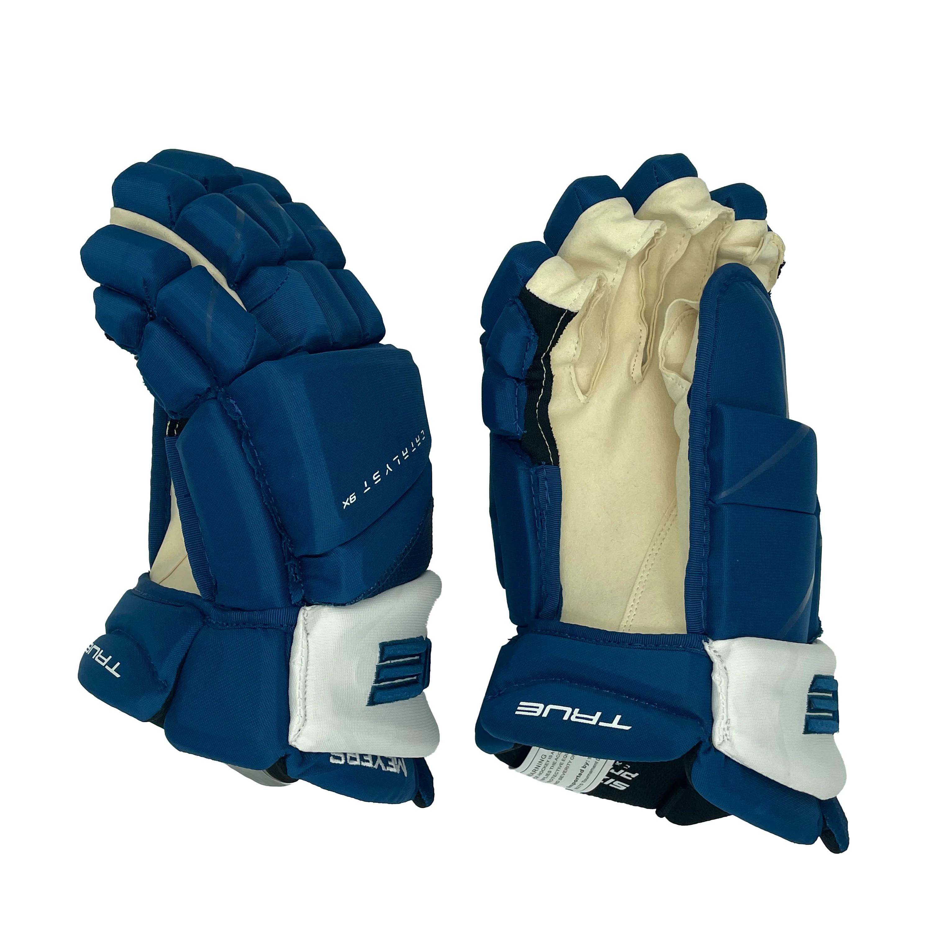 True Catalyst 9X - NHL Pro Stock Glove - Ben Meyers (Blue/White) - Image 2