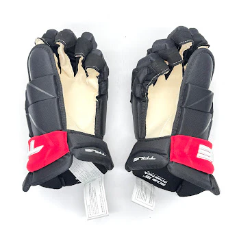 True Catalyst 9X - NHL Pro Stock glove - Calvin De Haan (Black/Red) - Image 2