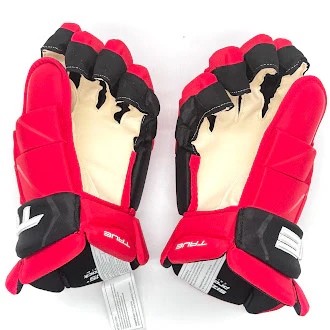 True Catalyst 9X - NHL Pro Stock glove - Calvin De Haan (Red/Black) - Image 2