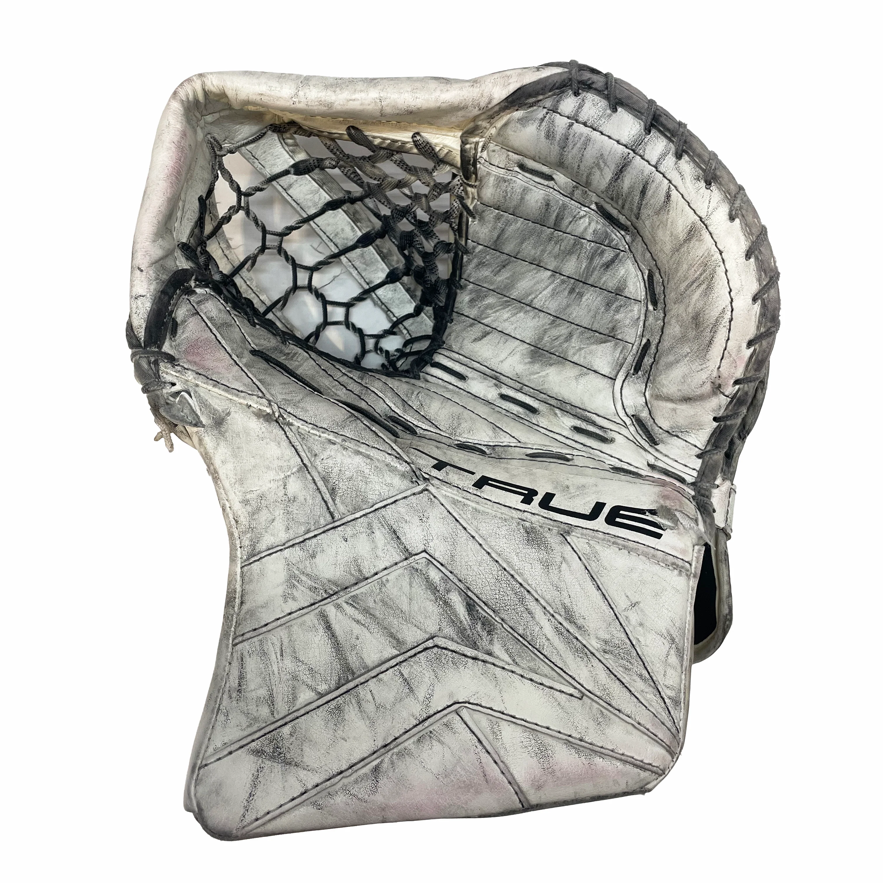 True Catalyst 9X3 - Used Pro Stock Goalie Glove (White)