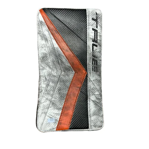 TRUE Catalyst Px3 - Used Pro Stock Goalie Blocker (White/Black/Orange)