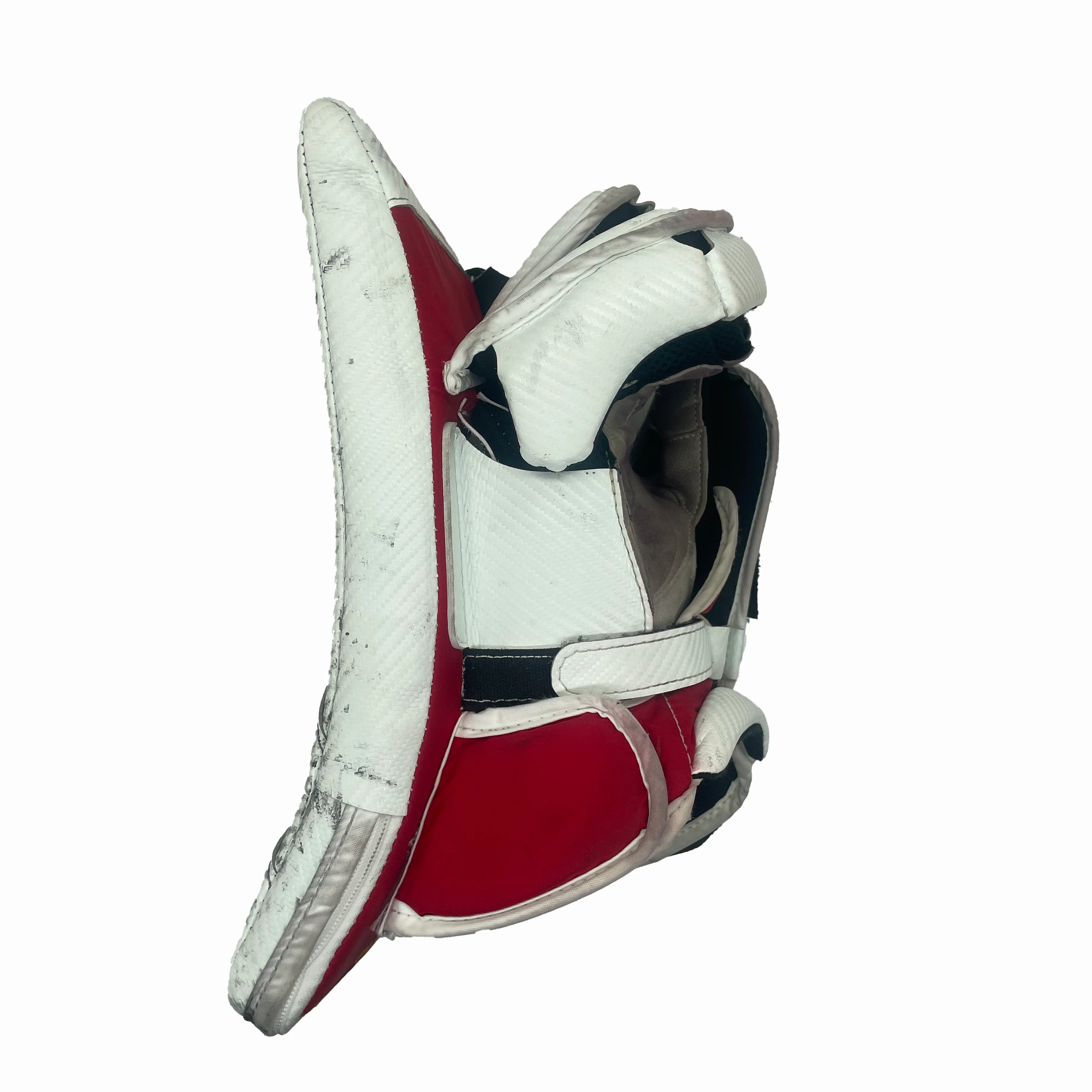 True Catalyst PX5 - Used Pro Stock Goalie Full Set (White/Red/Yellow) - Image 12
