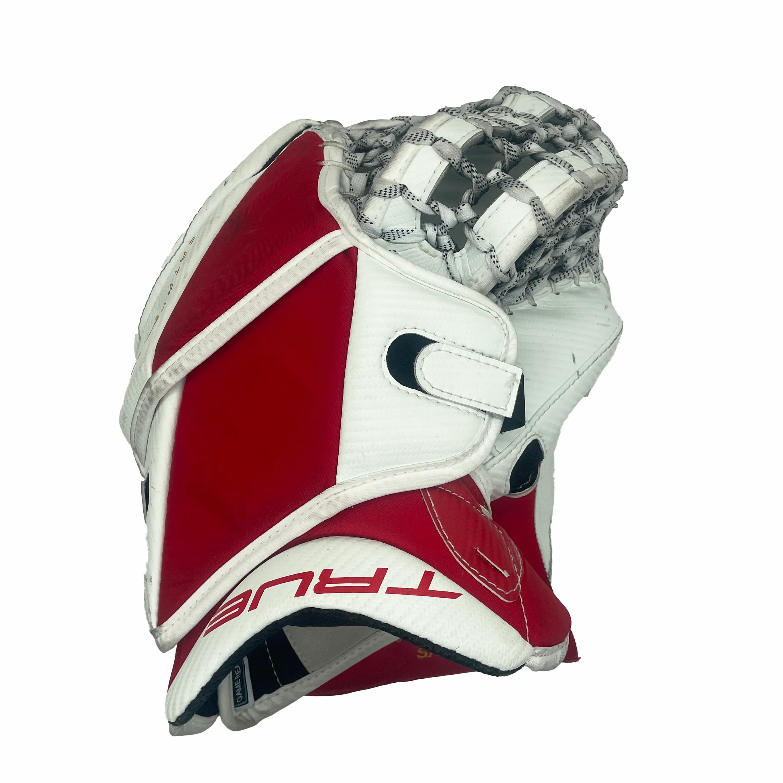 True Catalyst PX5 - Used Pro Stock Goalie Full Set (White/Red/Yellow) - Image 8