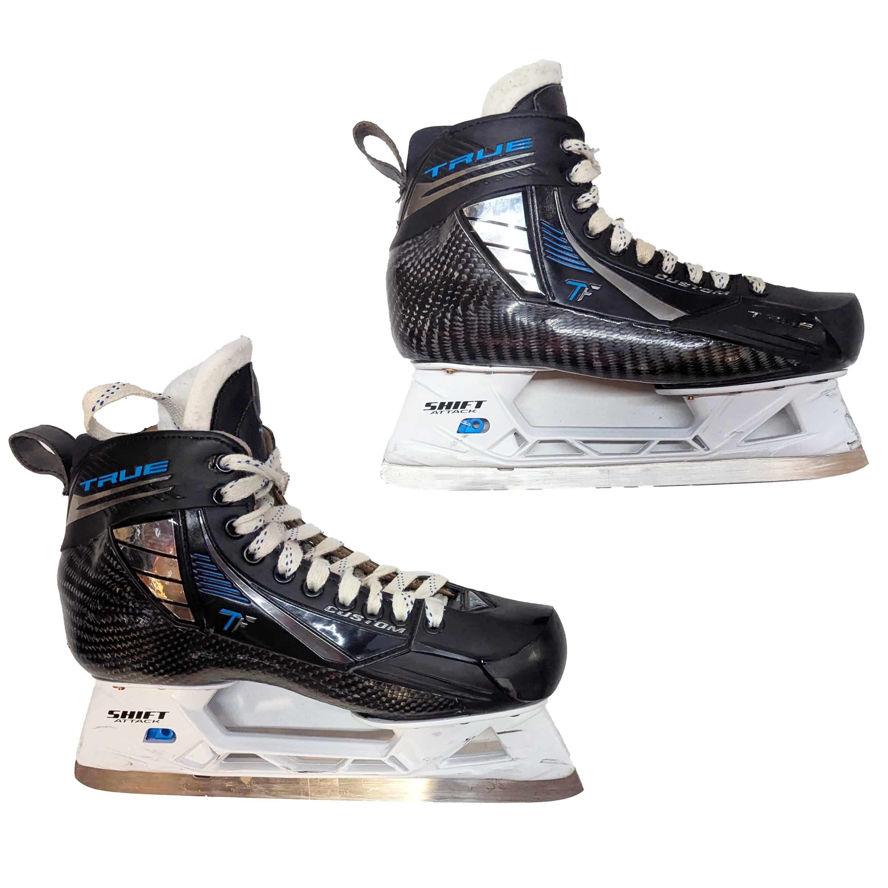 True Custom - Used NCAA Pro Stock Hockey Goalie Skate - Size 9 - Image 2