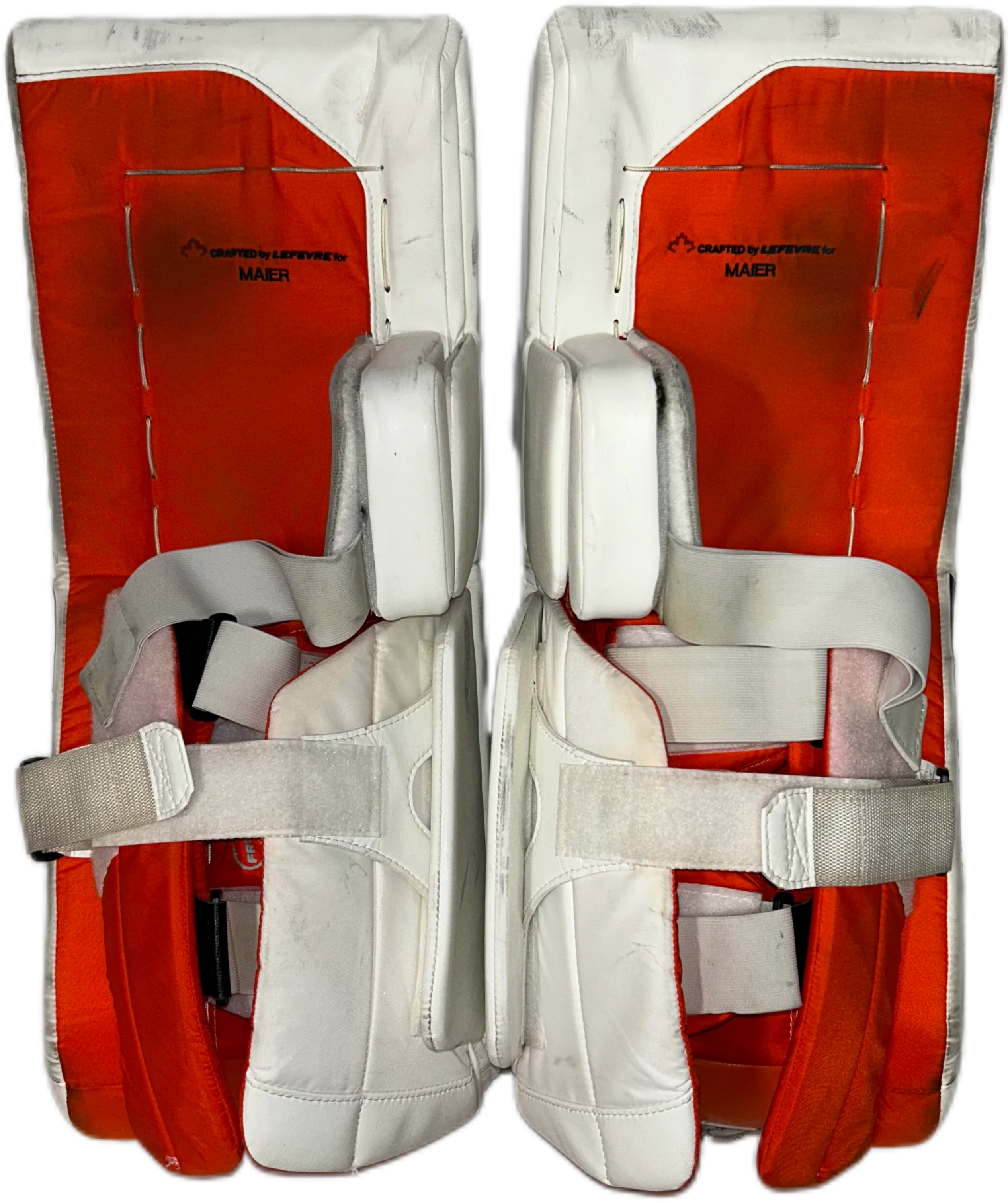 TRUE L20.2 - Used Pro Stock Goalie Full Set (White/Orange/Black) - Image 4