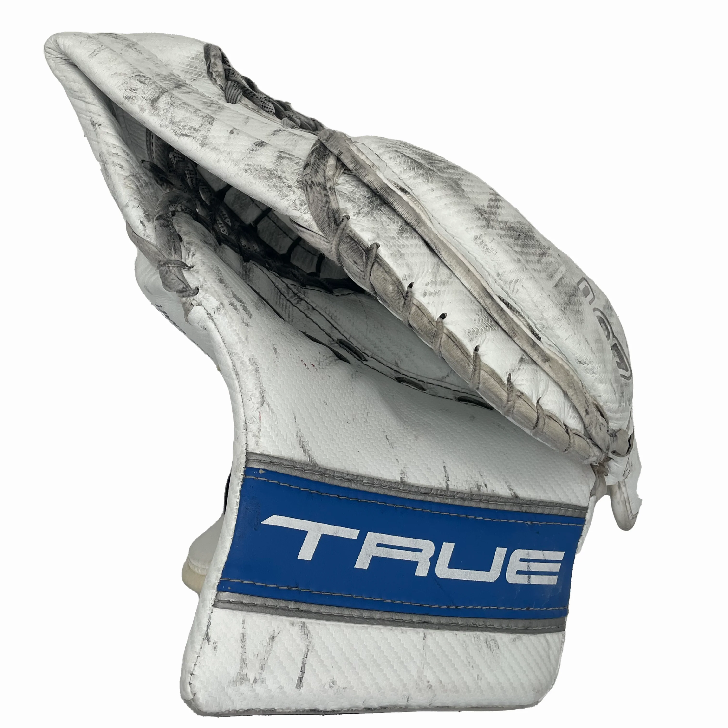 True L87 - Used Pro Stock Full Goalie Set (White/Blue) - Image 8