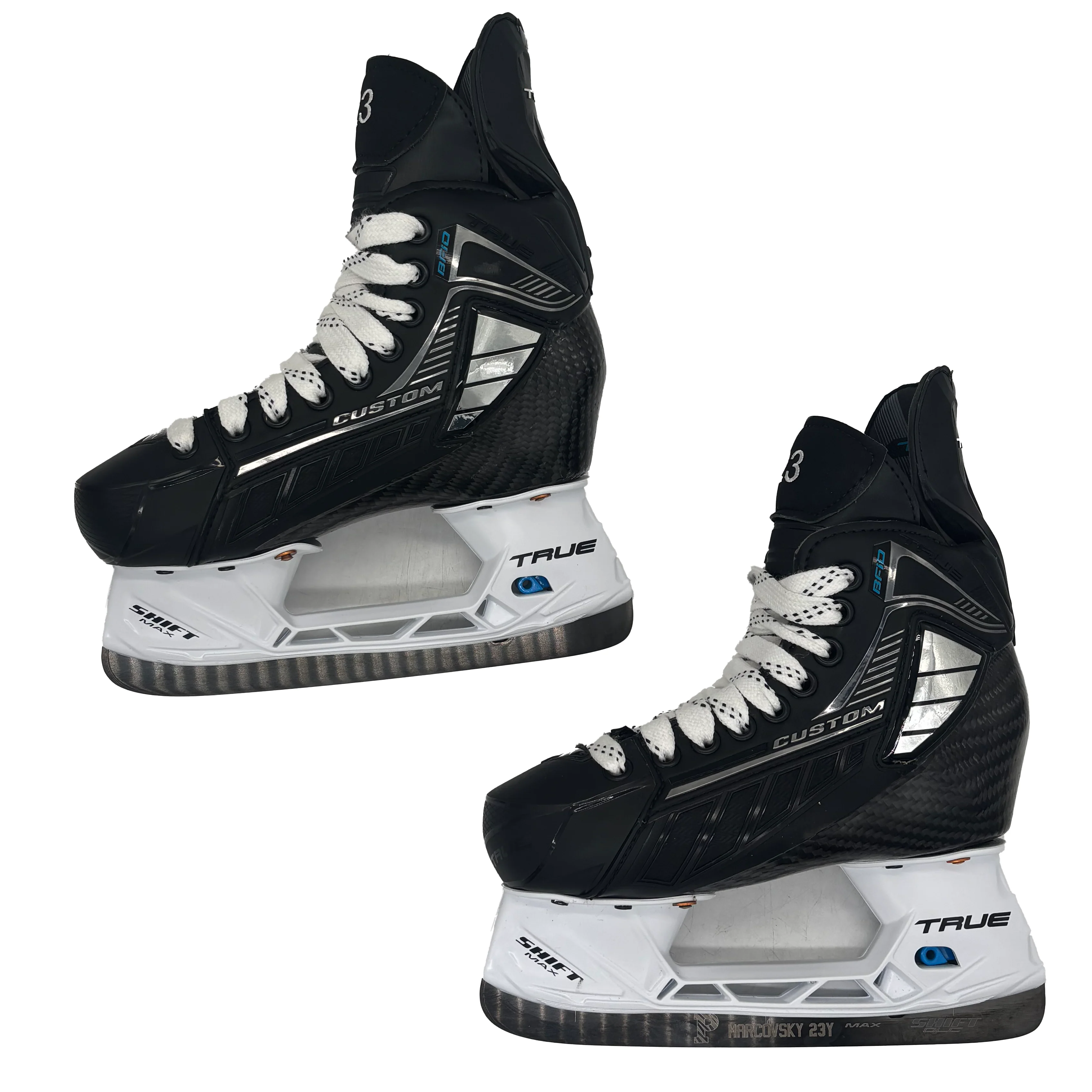 True SVH Pro Custom - NCAA Pro Stock Hockey Skate - Size 1R - Image 4