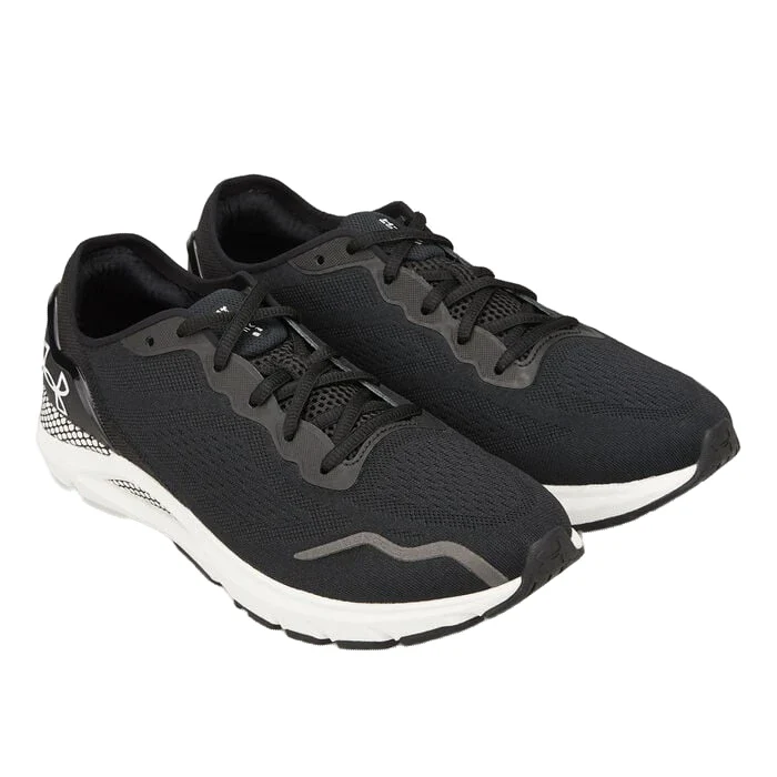 Under Armour - Men's HOVR SONIC 6 Running Shoe (Black/White)