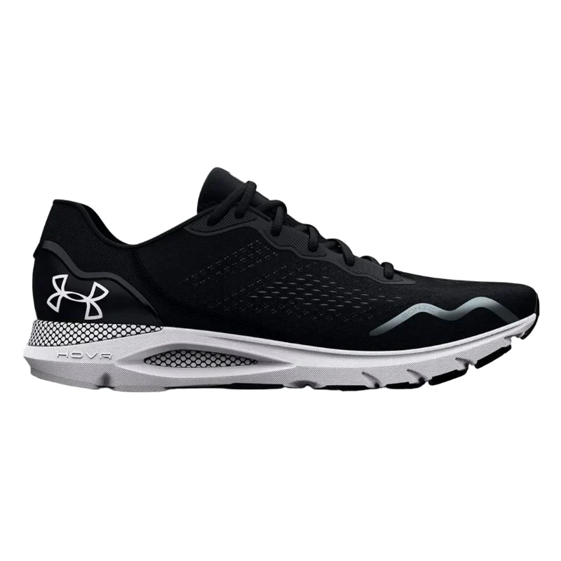 Under Armour - Men's HOVR SONIC 6 Running Shoe (Black/White) - Image 2
