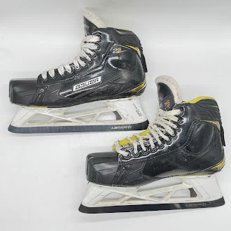Used Bauer Supreme 2S Pro - Pro Stock Goalie Skates - Size 9L / 8.5R - Image 3