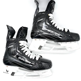 Used Bauer Supreme Mach - Pro Stock Hockey Skates - Size 7D - Image 2