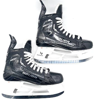 Used - Bauer Supreme Mach Pro Stock Hockey Skates - Size 9R/8.5L - Image 3