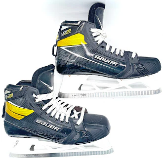 Used - Bauer Supreme Ultrasonic Pro Stock Goalie Skate - Size 12 - Image 2