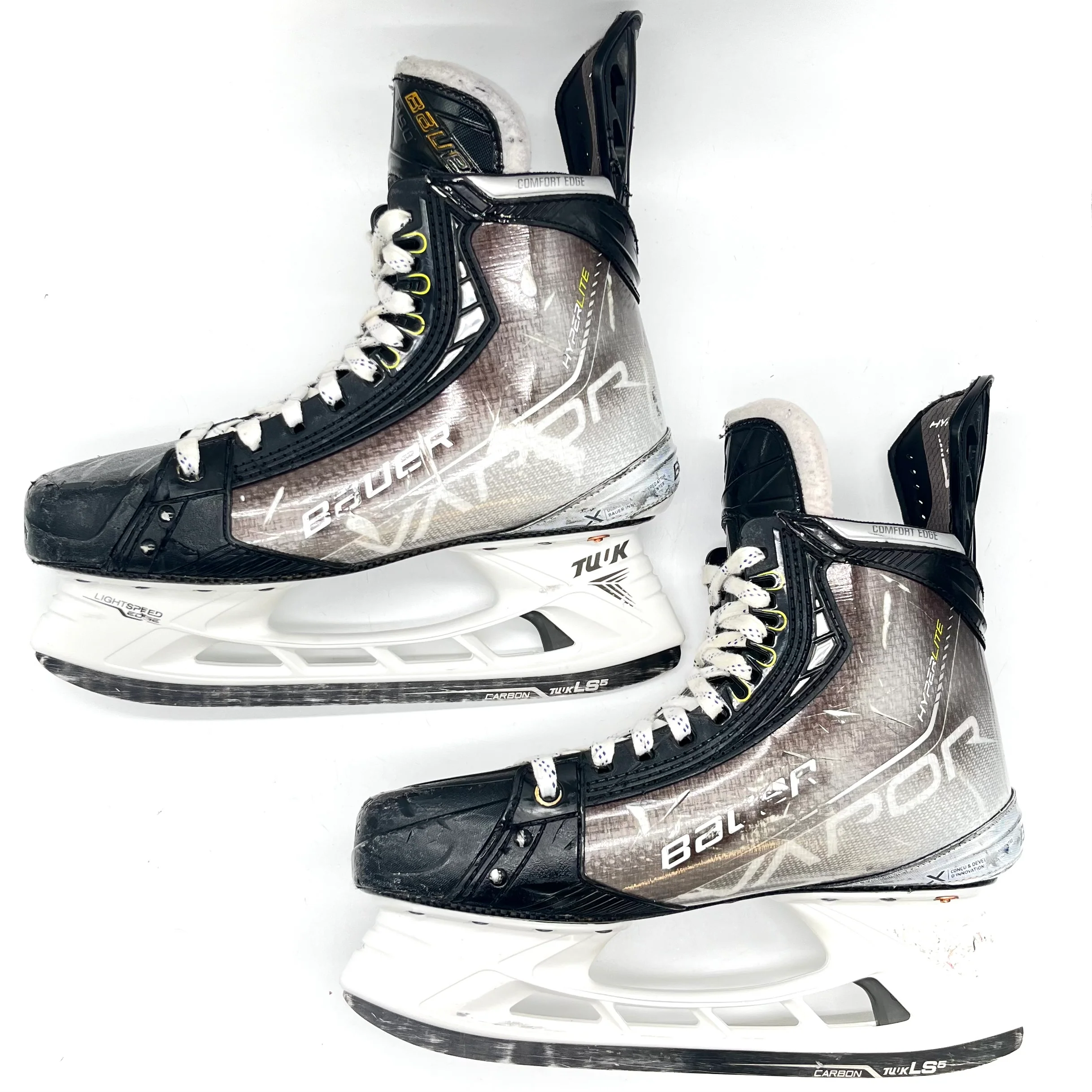 Used - Bauer Vapor Hyperlite pro Stock Skates - Size 9.5D (2) - Image 3