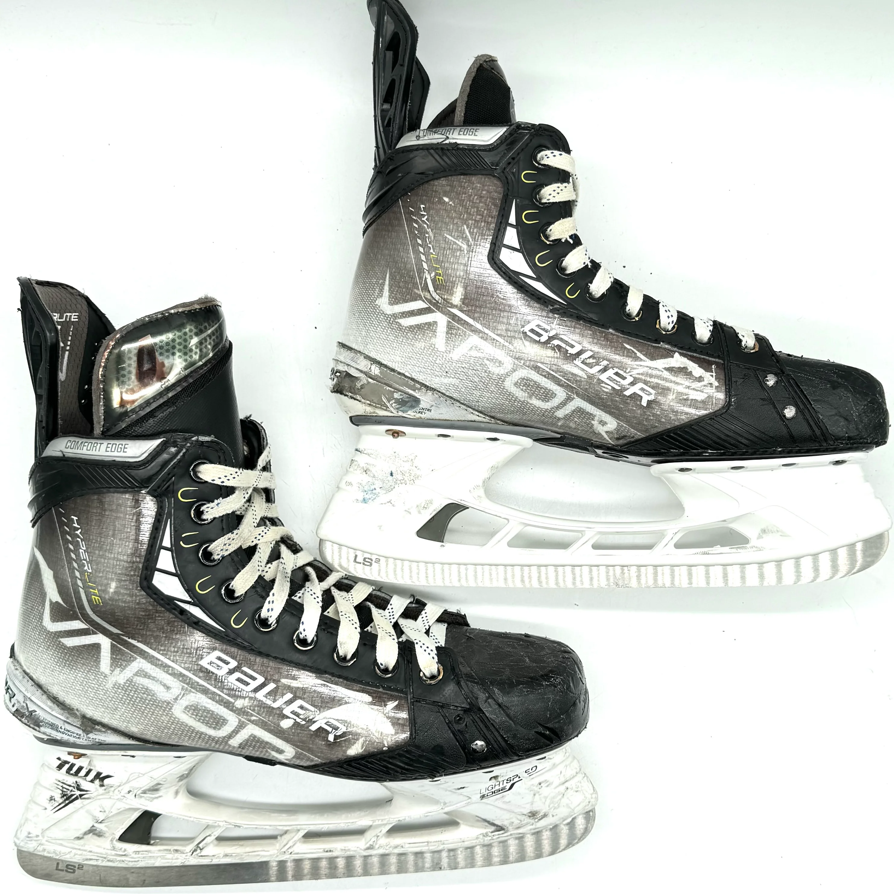 Used - Bauer Vapor Hyperlite Pro Stock Skates - Size 9D (#2) - Image 2