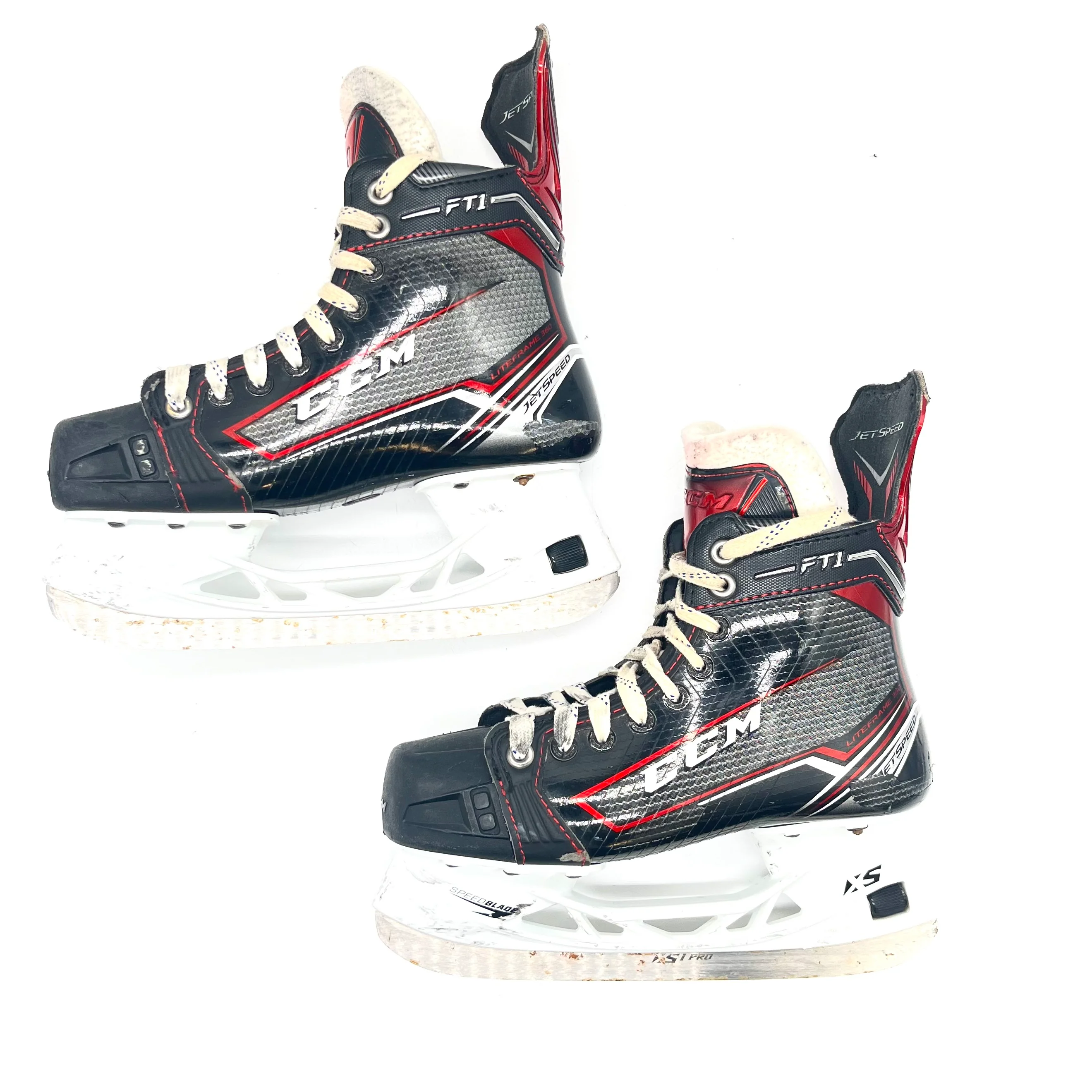 Used - CCM Jetspeed FT1 Pro Stock Skates - Size 4D - Image 3