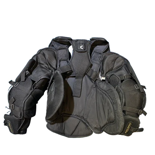 Vaughn Velocity V9 - Used Pro Stock Goalie Chest Protector (Black) - Image 2