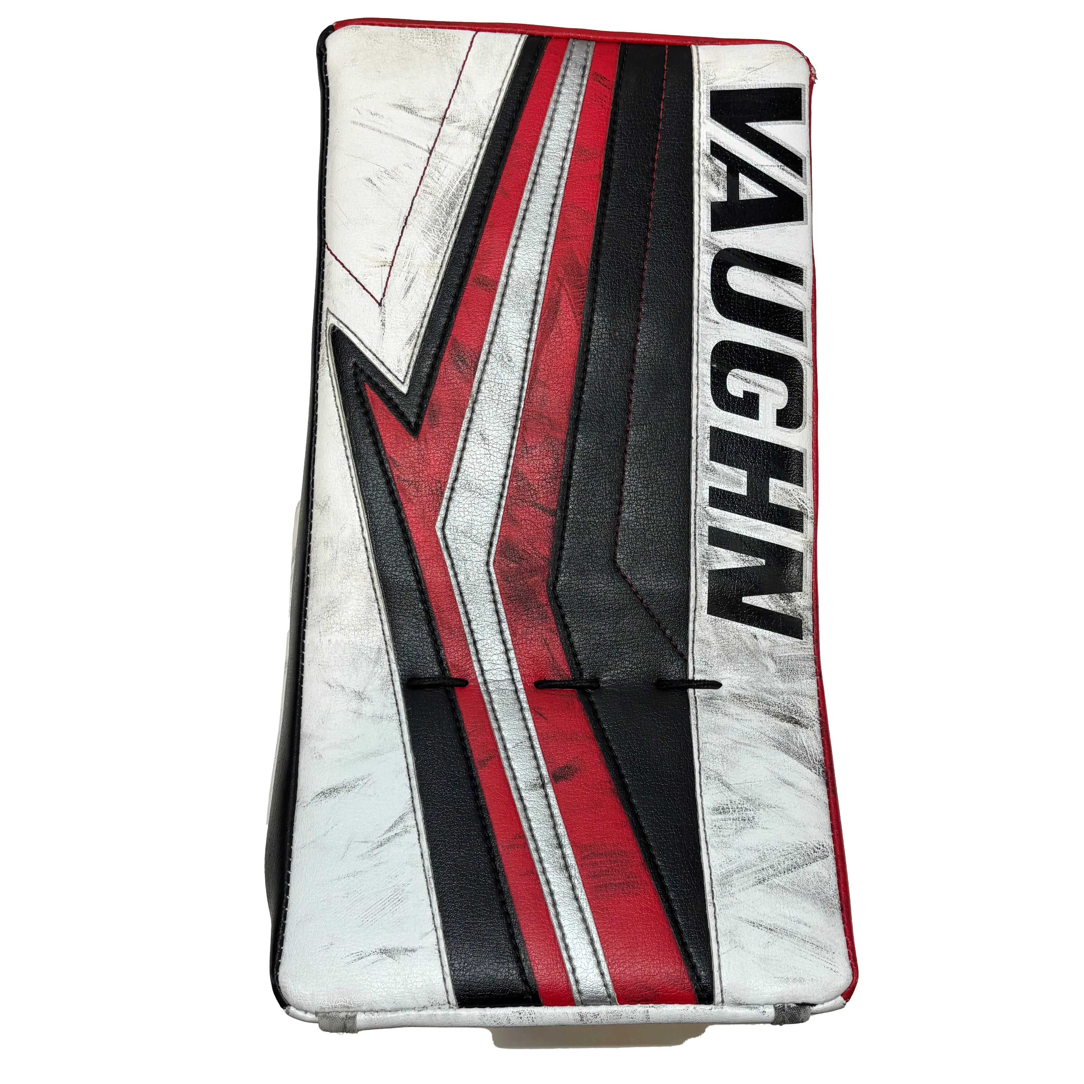 Vaughn Velocity V9 - Used Pro Stock Senior Goalie Full Set (White/Black/Red) - Image 9