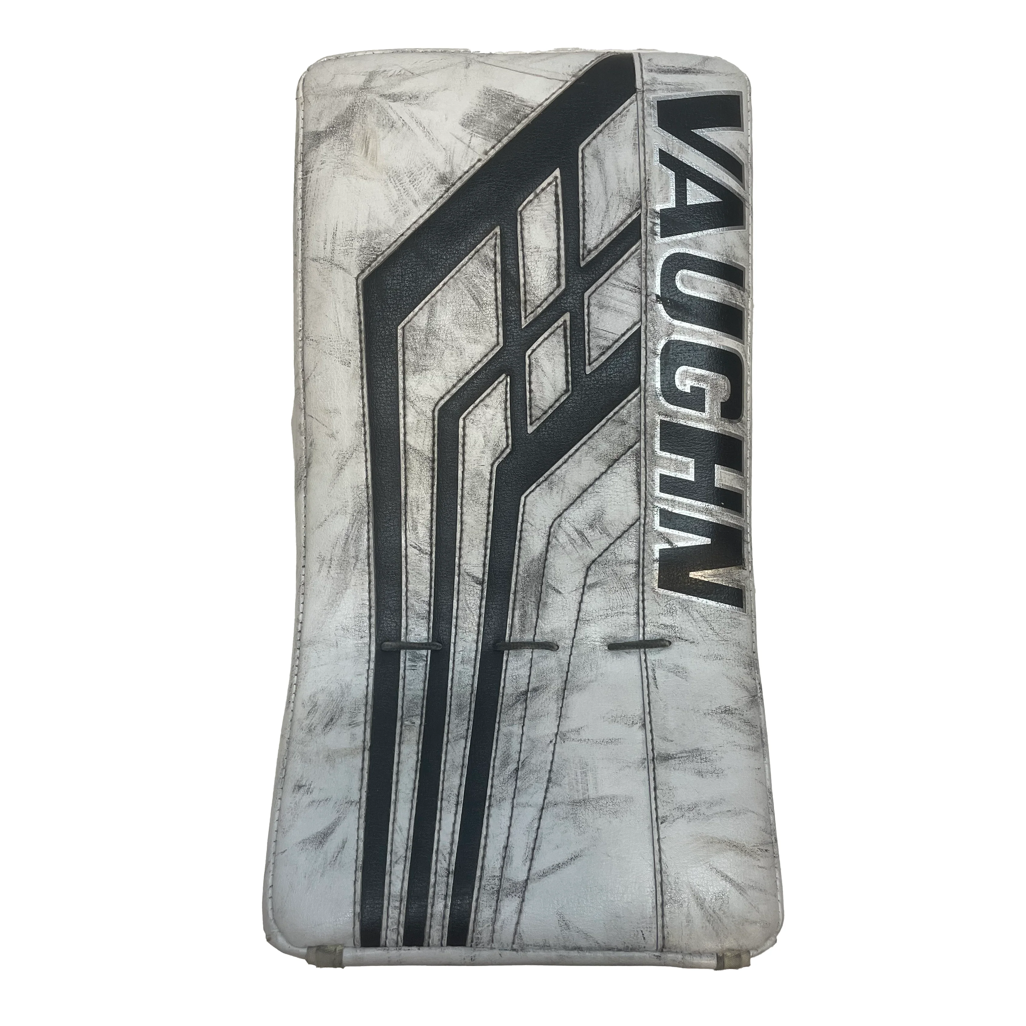 Vaughn Velocity VE8 Pro Carbon - Used Pro Stock Goalie Set (White/Black/Silver) - Image 11