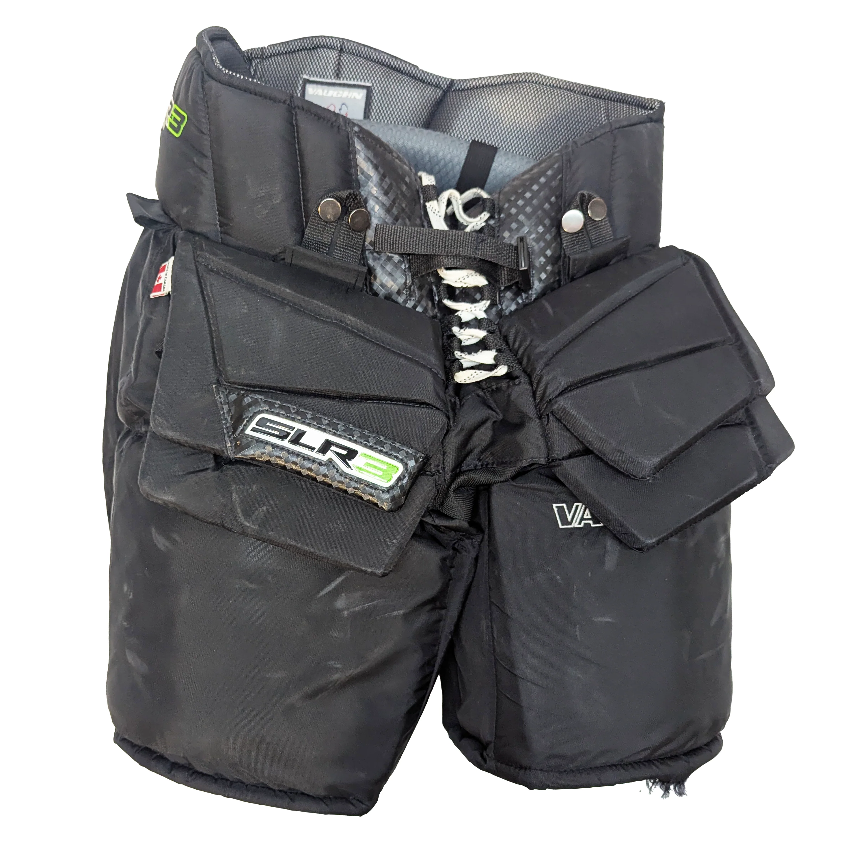 Vaughn Ventus SLR3 - Used NCAA Pro Stock Goalie Pants (Black)