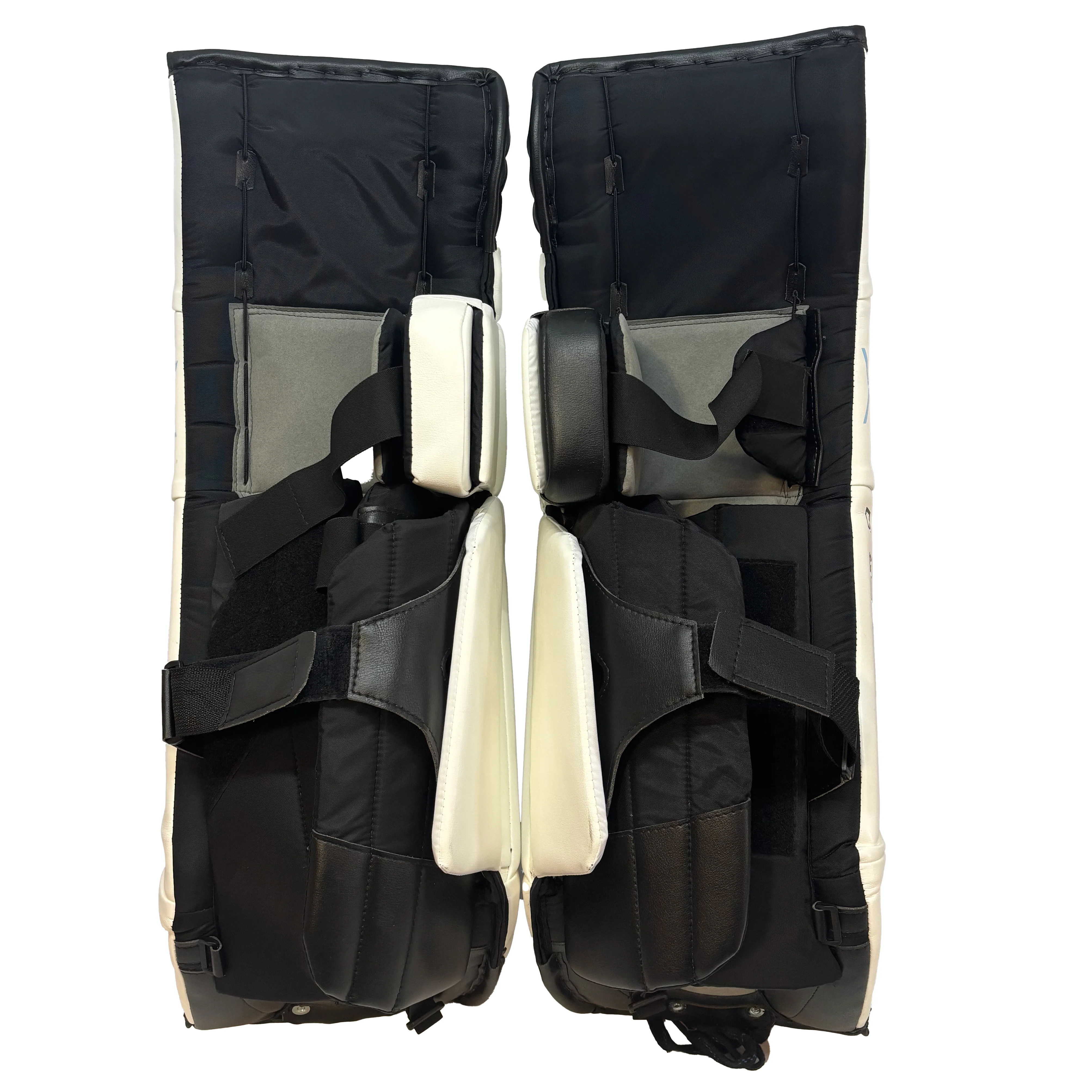 Verbero - New Pro Stock Goalie Pads (White/Black) - Image 4