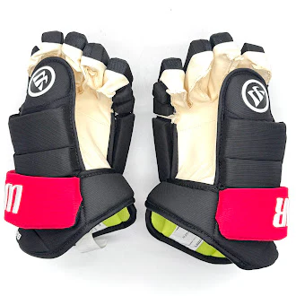 Warrior Alpha FR Pro - NHL Pro Stock Glove - Jake Guentzel (Black/Red) - Image 2
