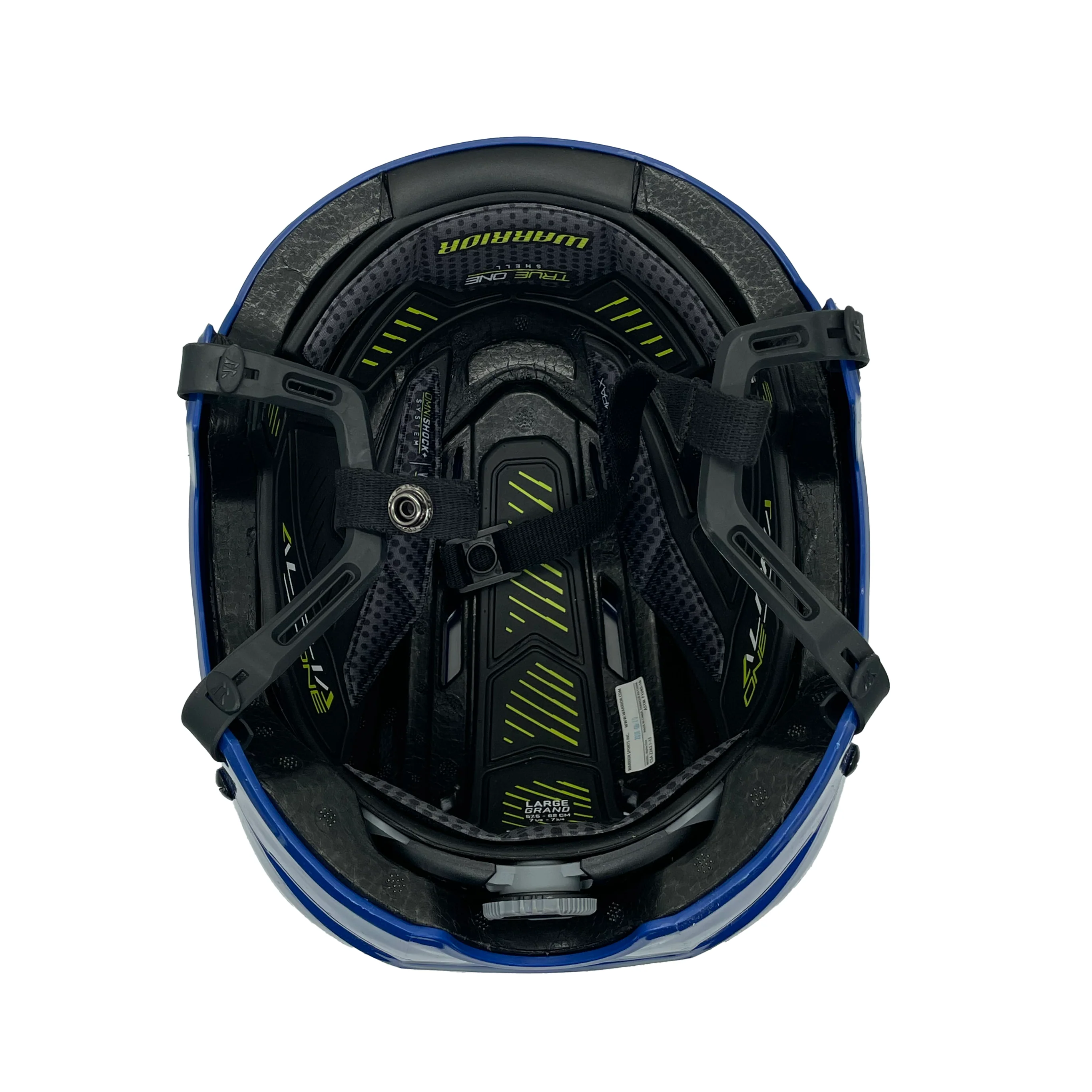 Warrior Alpha One Pro - Hockey Helmet (Royal Blue) - Image 4