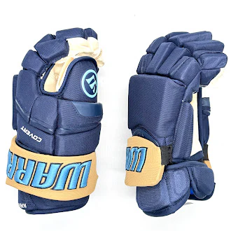 Warrior Covert - ECHL Pro Stock Glove (Navy/Gold/Blue) - Image 2