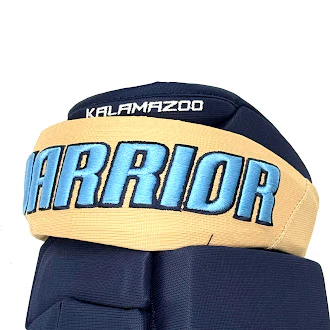 Warrior Covert - ECHL Pro Stock Glove (Navy/Gold/Blue) - Image 3