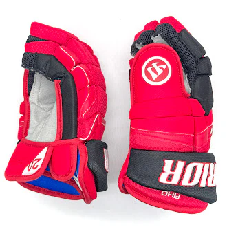 Warrior Covert QR1 Pro - NHL Pro Stock Glove - Sebastian Aho (Red/Black) - Image 3