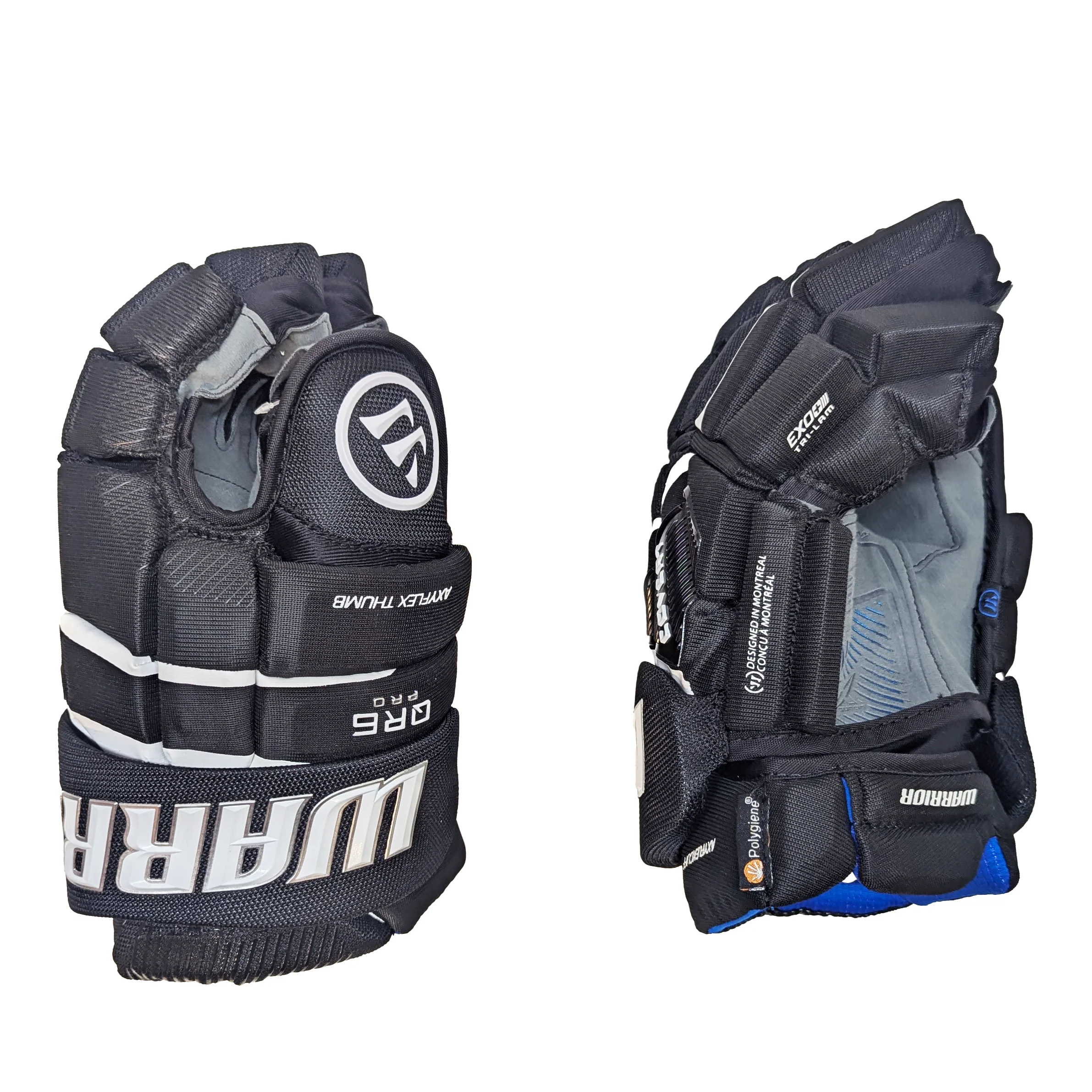 Warrior Covert QR6 Pro - Pro Stock Hockey Glove (Black) - Image 2