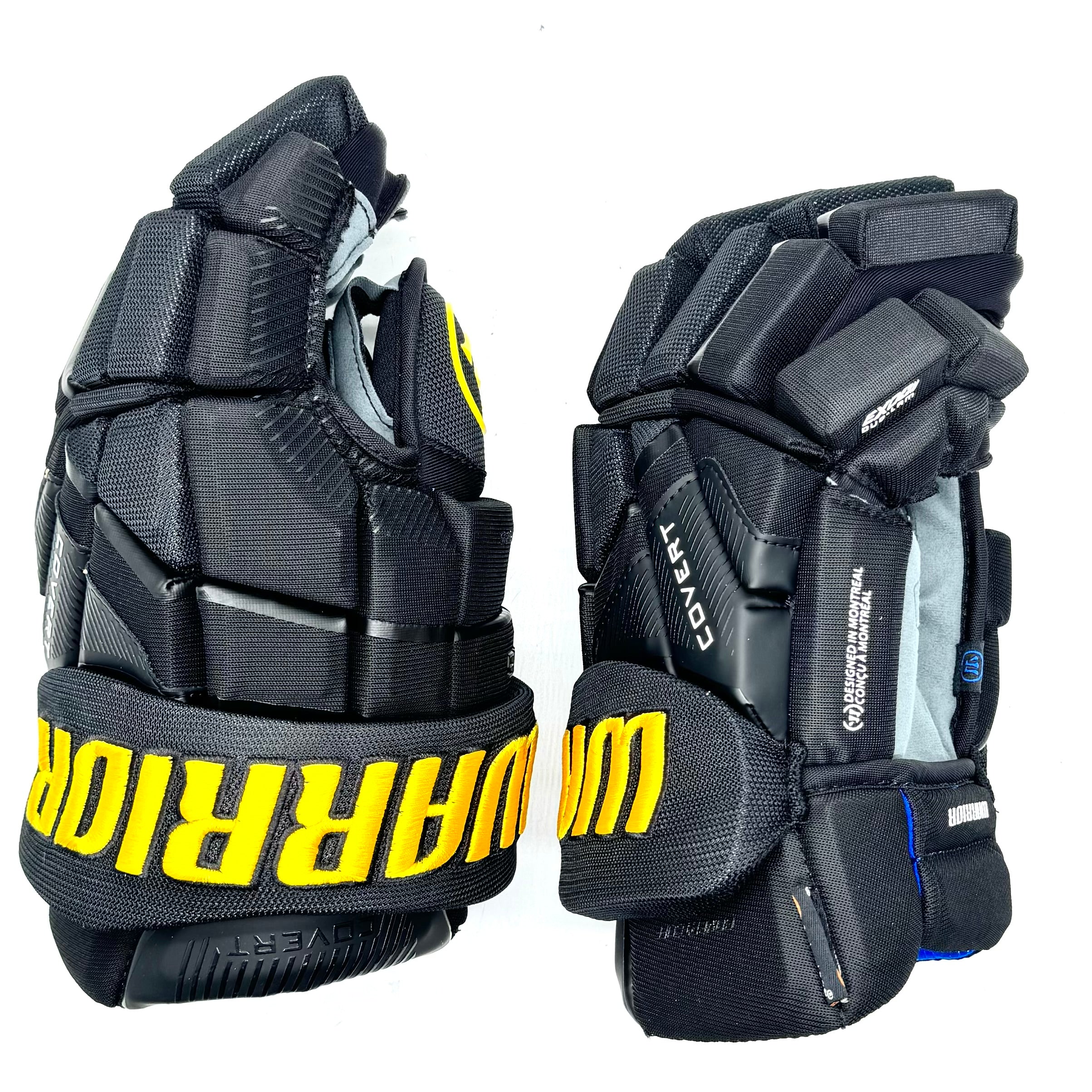 Warrior Covert QR6 - Team Stock Glove - Vancouver Canucks Retro (Black/Gold) - Image 2