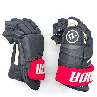 Warrior Covert QRE Pro - NHL Pro Stock Glove - Brendan Lemieux (Black/Red) - Image 3