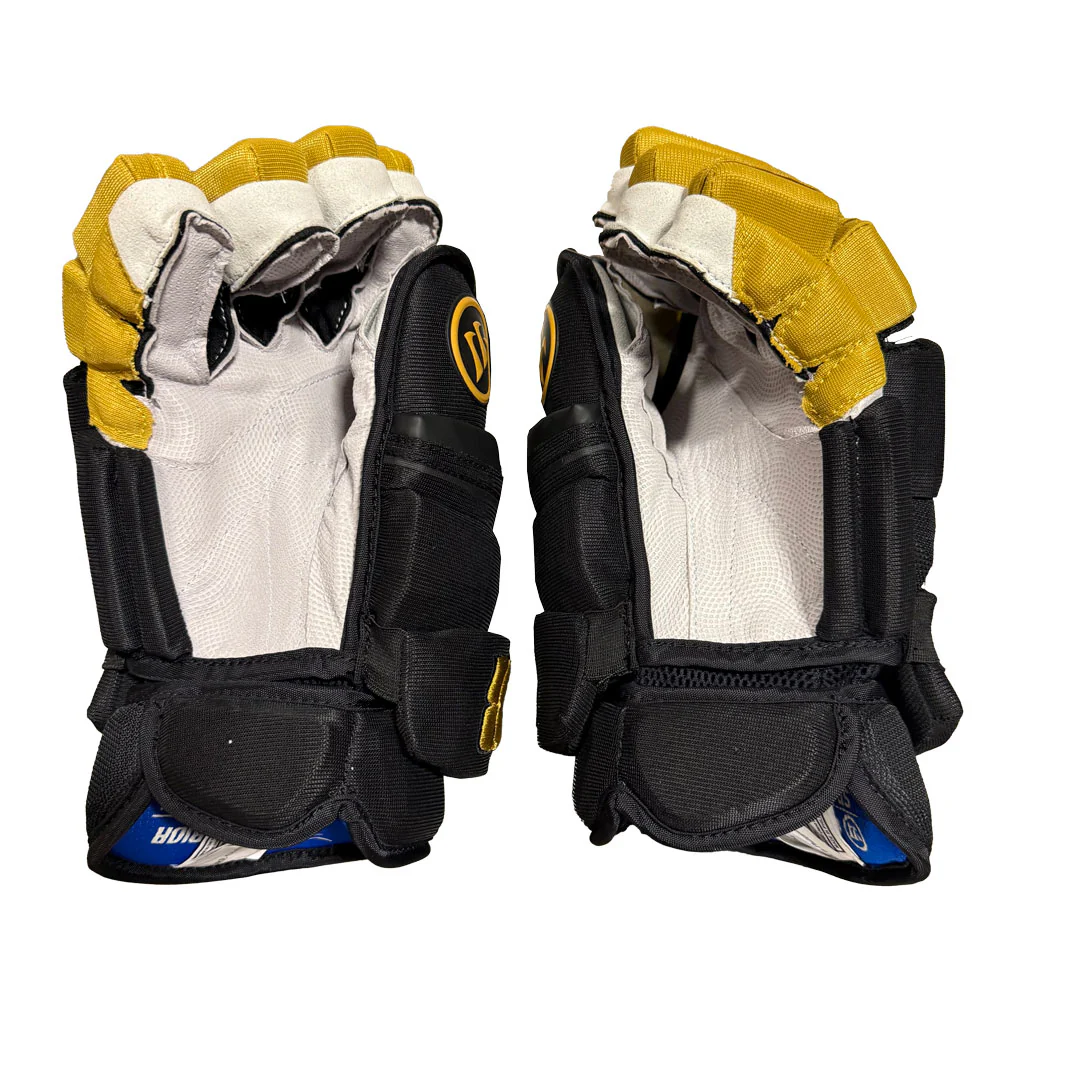 Warrior Covert QRE Pro - NHL Pro Stock Glove - Shea Theodore (Black/Gold) - Image 2