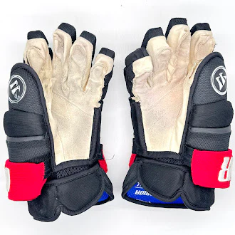 Warrior Covert QRE Pro - NHL Used Pro Stock Glove - Max Pacioretty (Black/Red) - Image 2