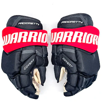 Warrior Covert QRE Pro - NHL Used Pro Stock Glove - Max Pacioretty (Black/Red) - Image 4