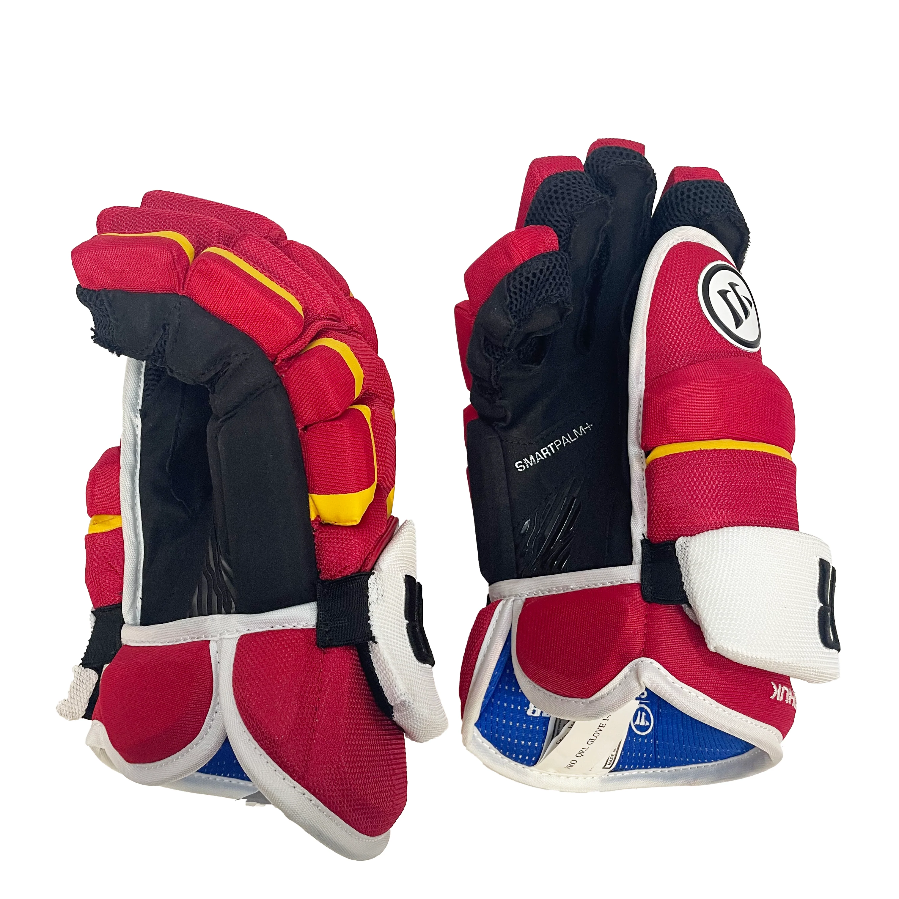Warrior Covert QRL - NHL Pro Stock Glove - Matthew Tkachuk (Red/Yellow/White) - Image 2